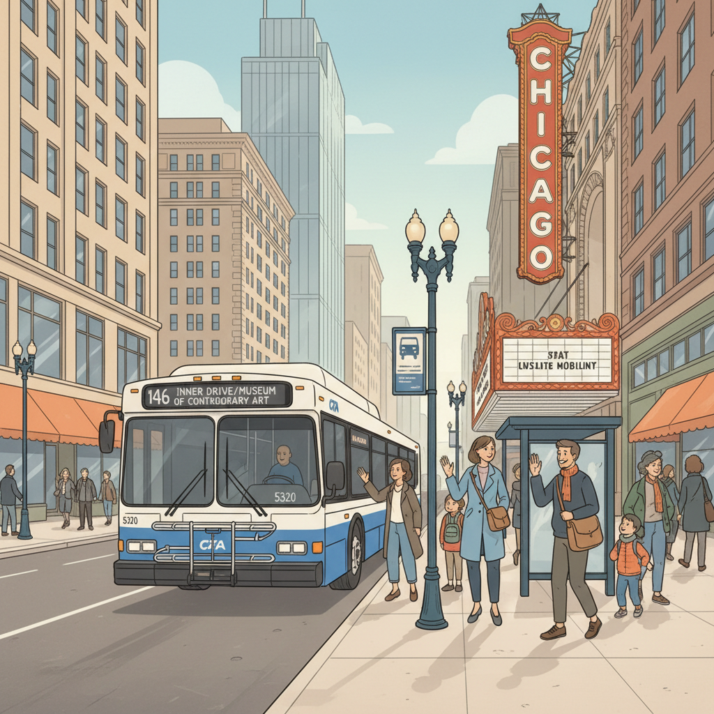 Chicago Route 29 Stop Shifts — Riders Adapting Downtown