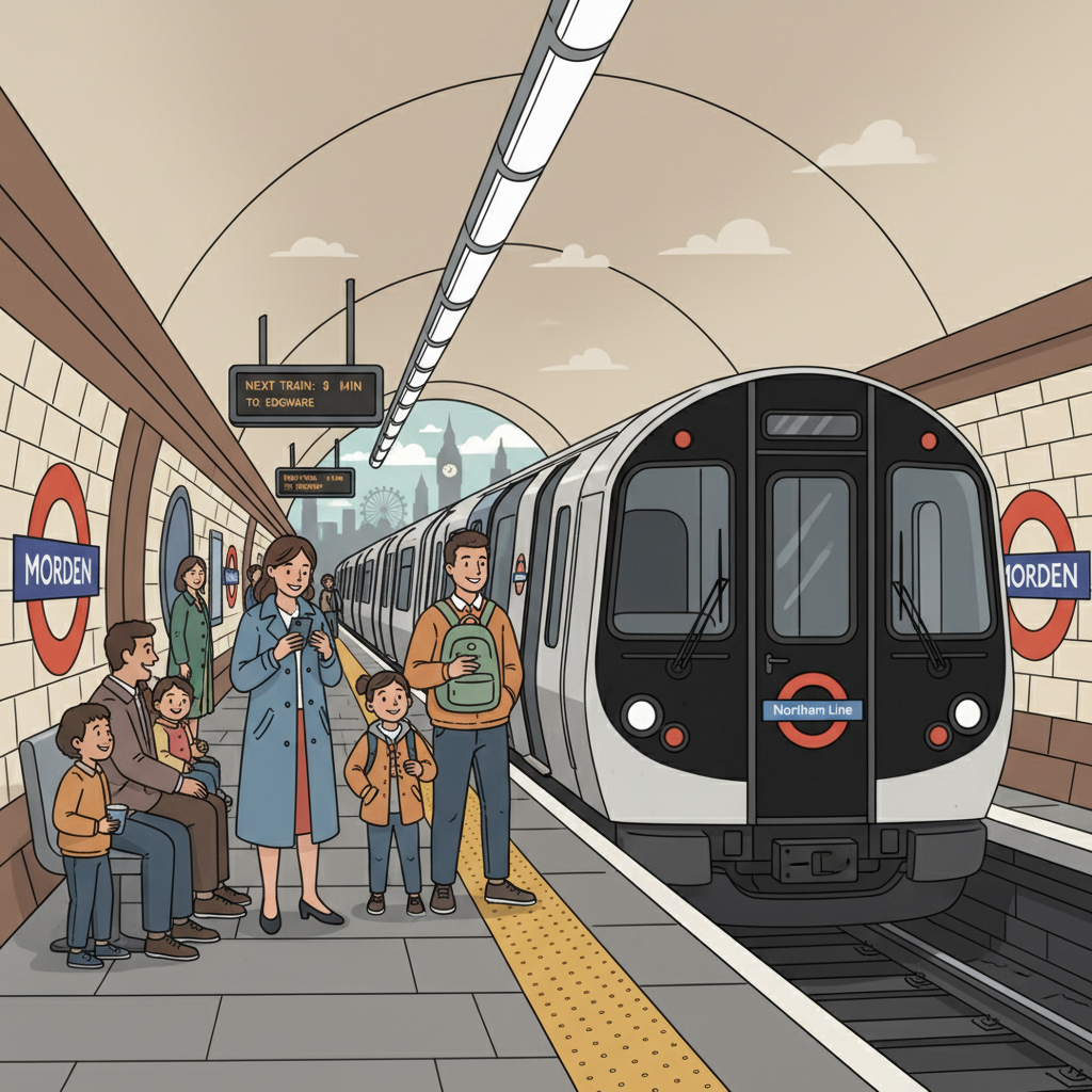 Morden Station Back on Track After Northern Line Disruption