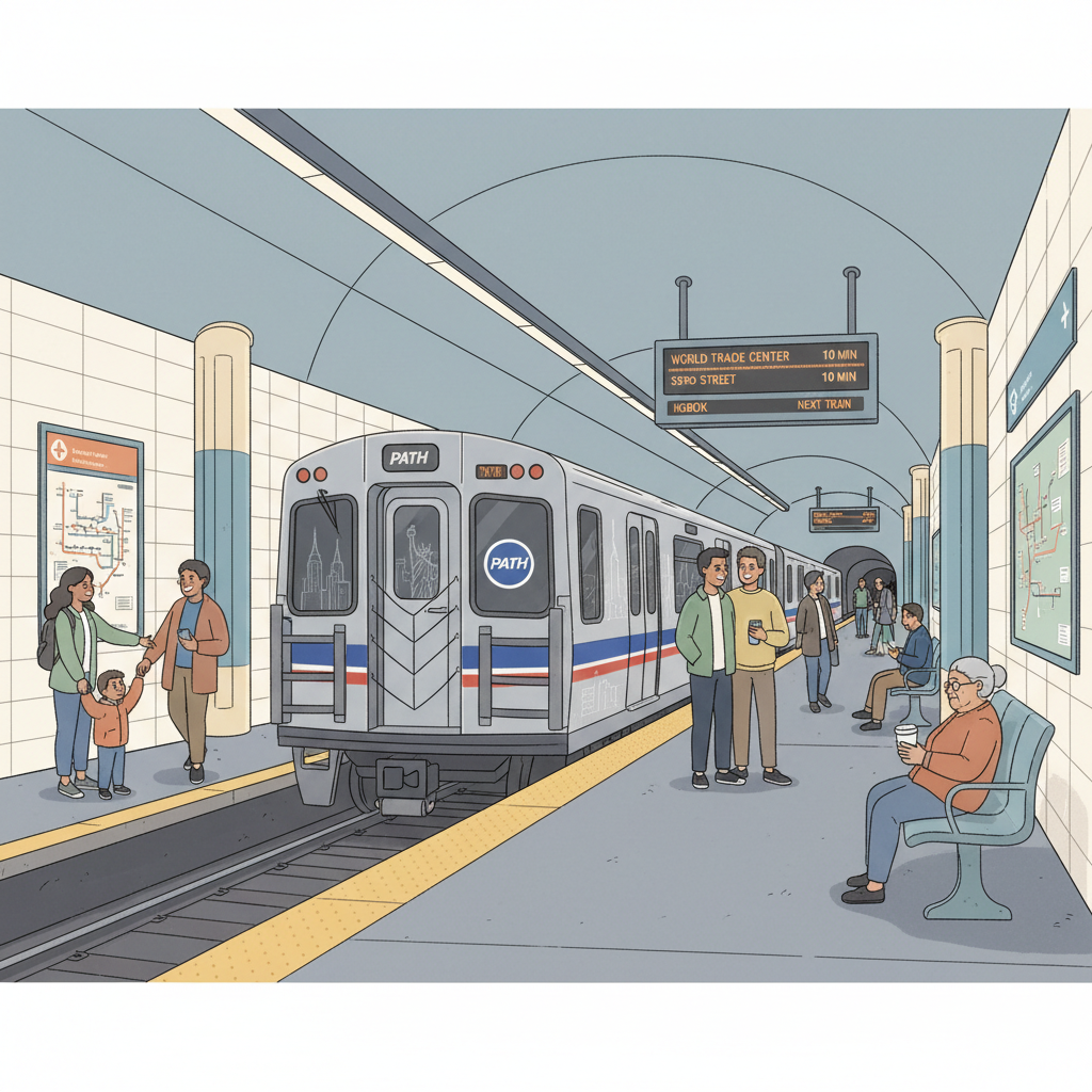 NYC PATH Adapts Platforms for Station Upgrades