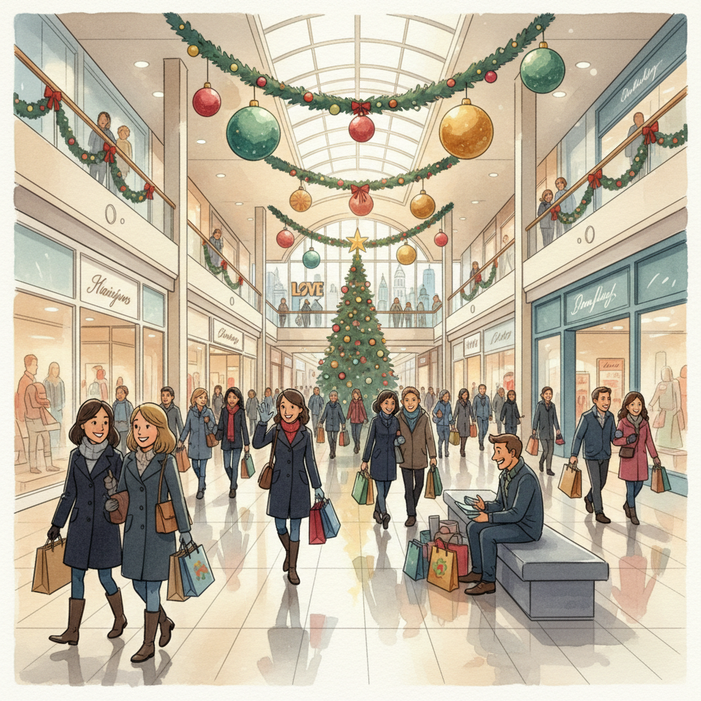 Philadelphia Transit Surges as Shoppers Rush to Malls