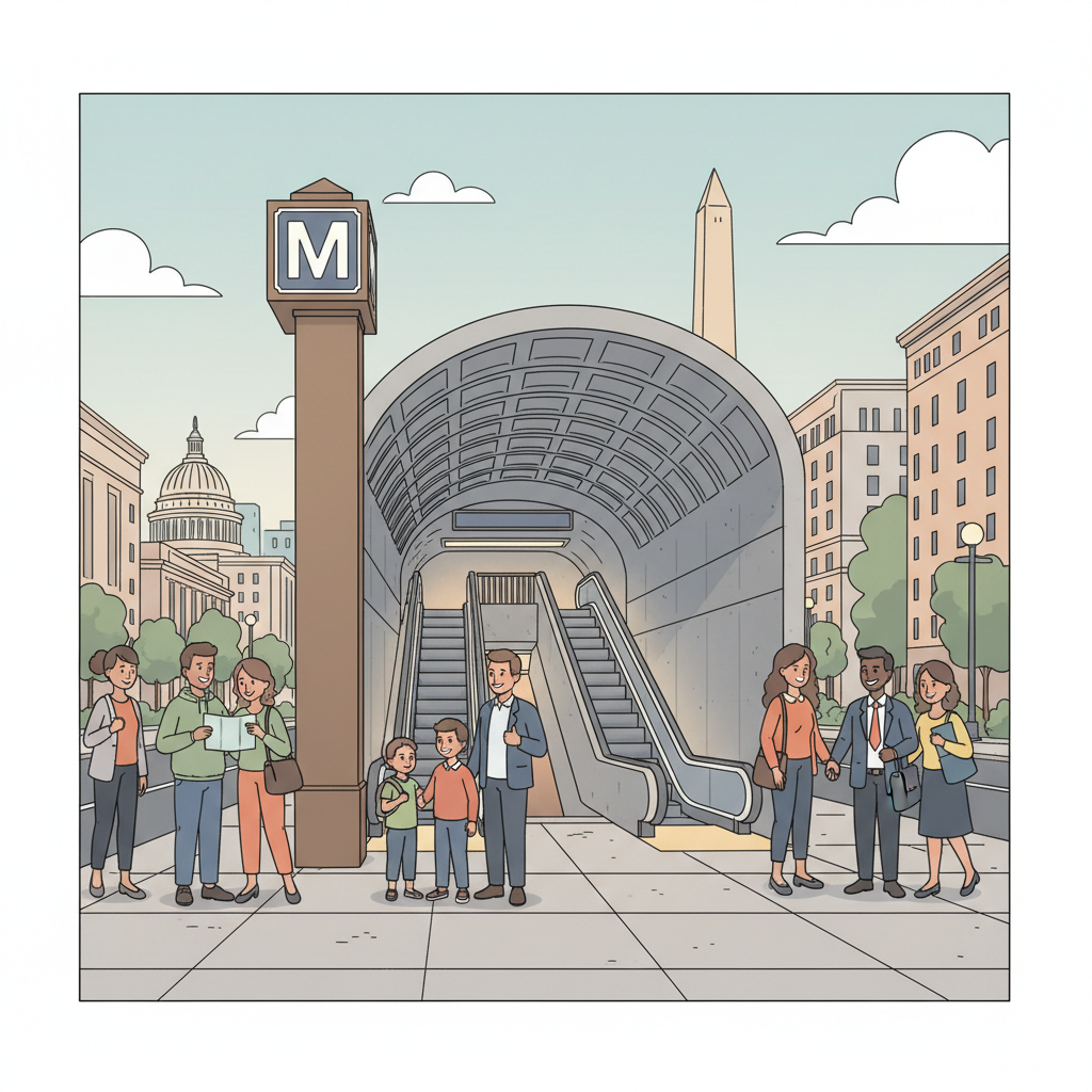 DC Metro Upgrades Tenleytown Station With Weather Protection