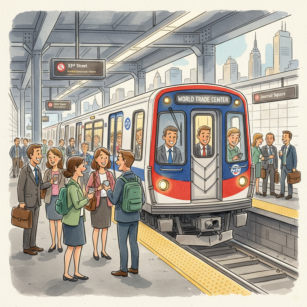 NYC PATH Adapts Platforms for Station Upgrades