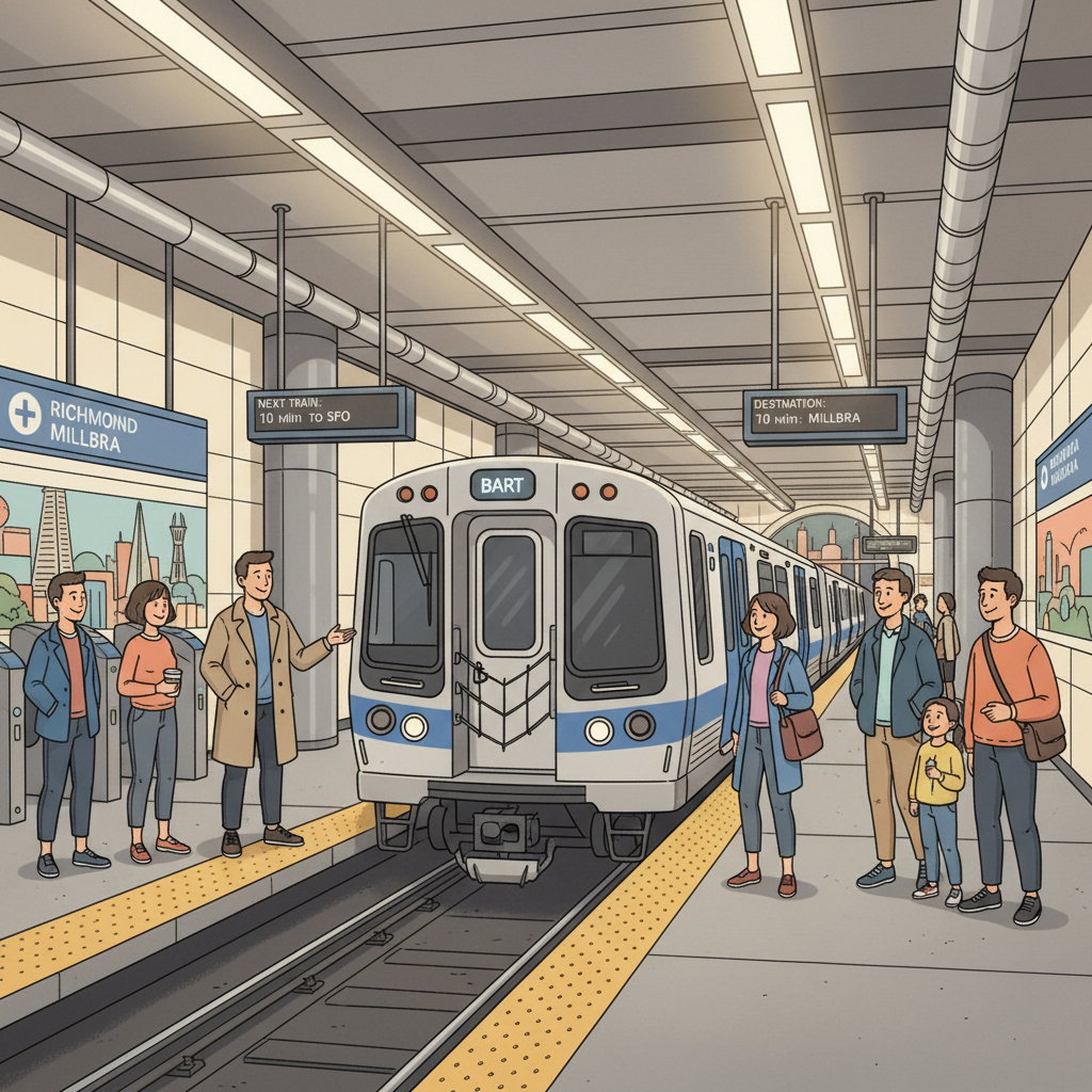 BART Service Quality Improves Across SF Bay Area