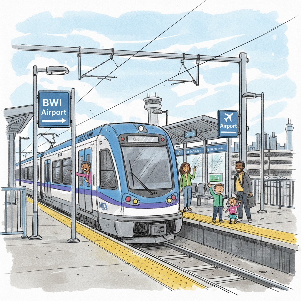 Maryland Light Rail Adapts After Service Pause