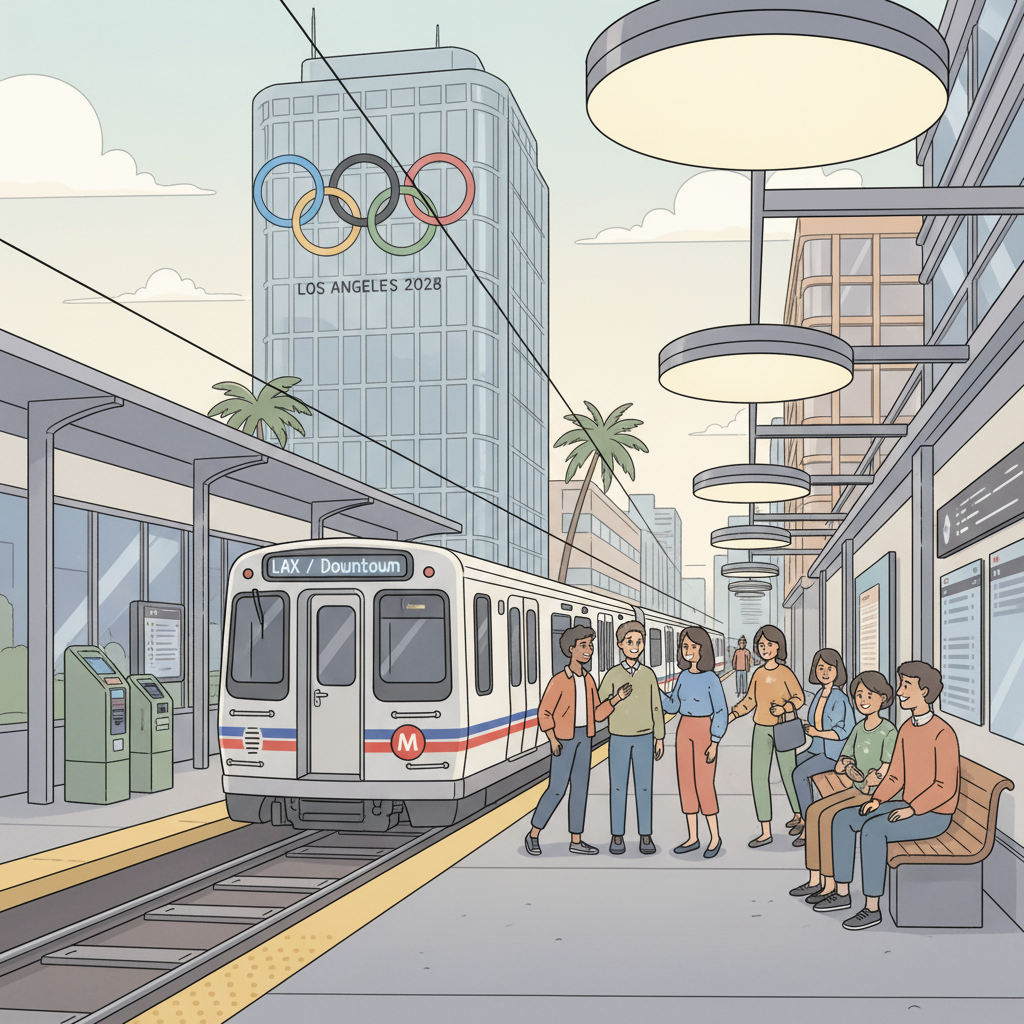 LA Gets $94M for Olympics Transit Upgrades