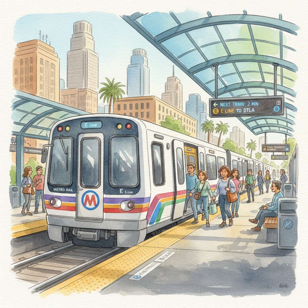 LA Metro Holds Strong at 900K Daily Riders