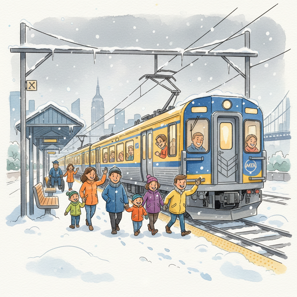 NYC LIRR Bounces Back After Storm Disruption