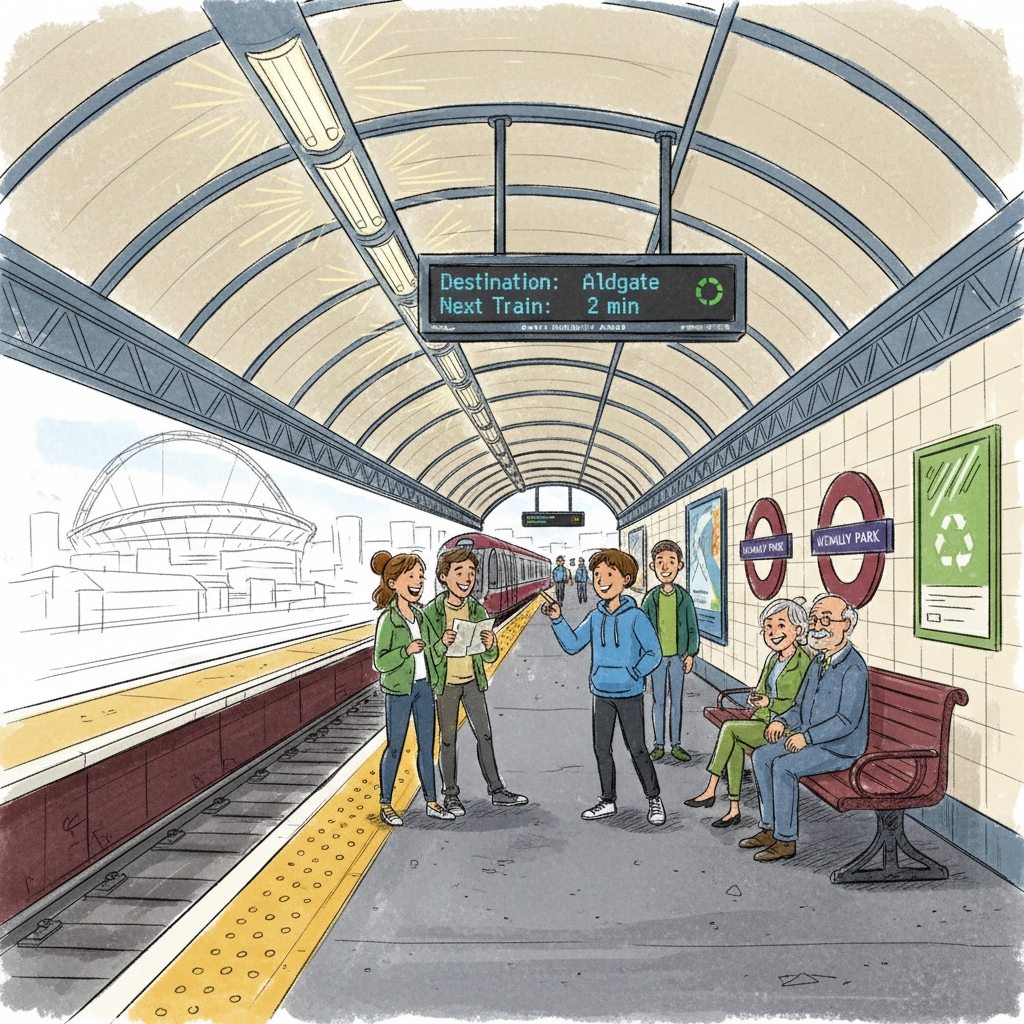 Wembley Park Adapts as Display Gets Upgrade