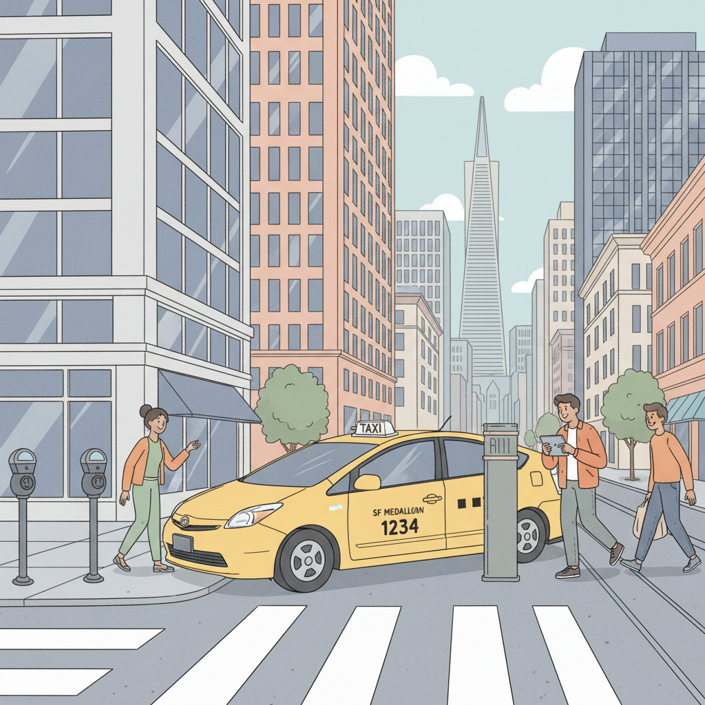 SF Taxis Test Upfront Pricing to Compete Better