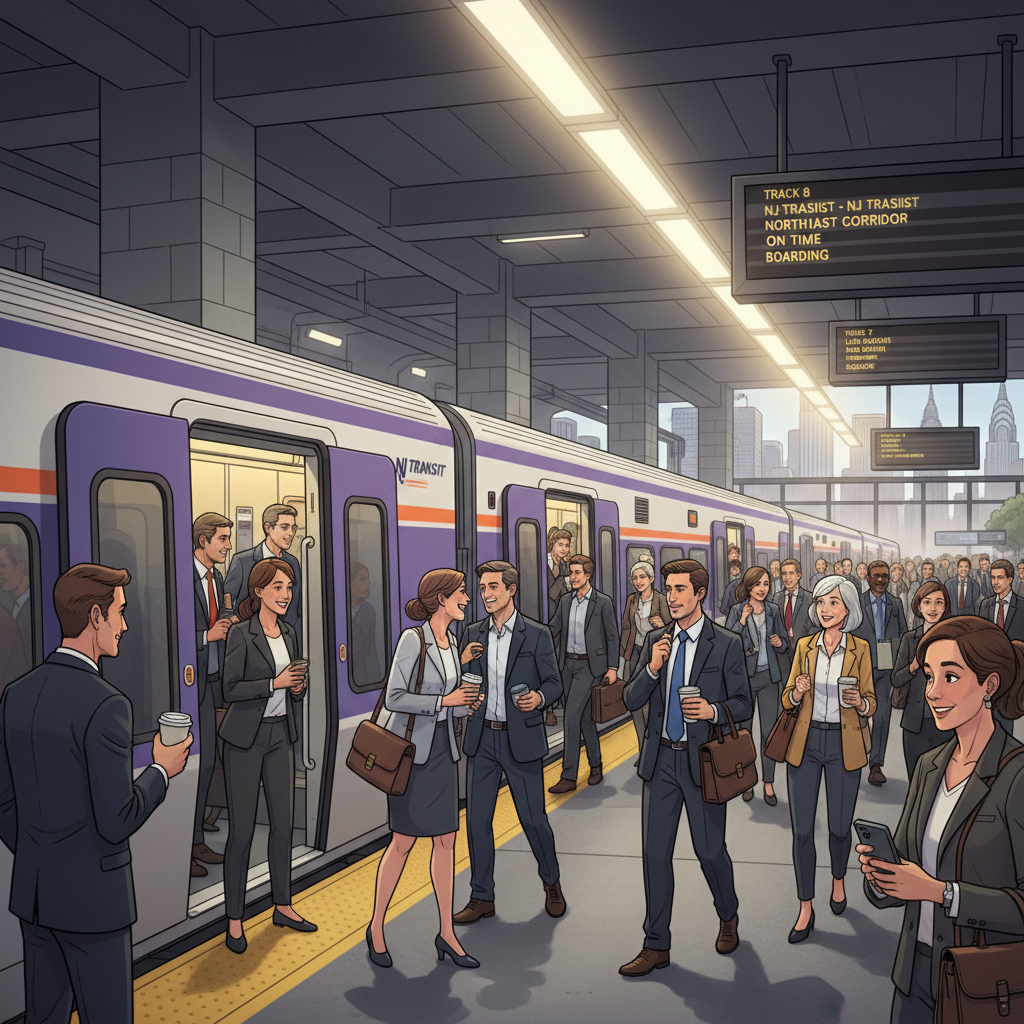 NYC-NJ Transit Resumes After Tunnel Fix