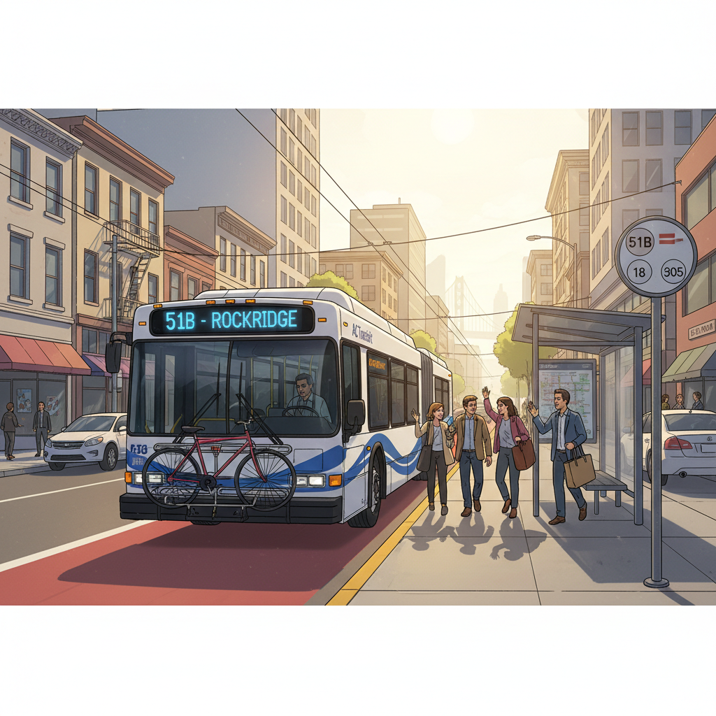 SF Bay Area Line 12 Adapts to Morning Operations