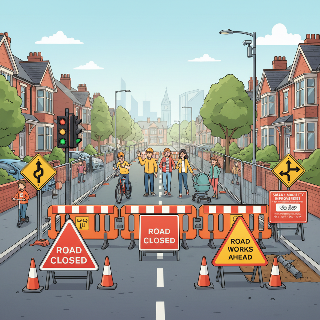 West Midlands Upgrades Key Route in Sutton Coldfield