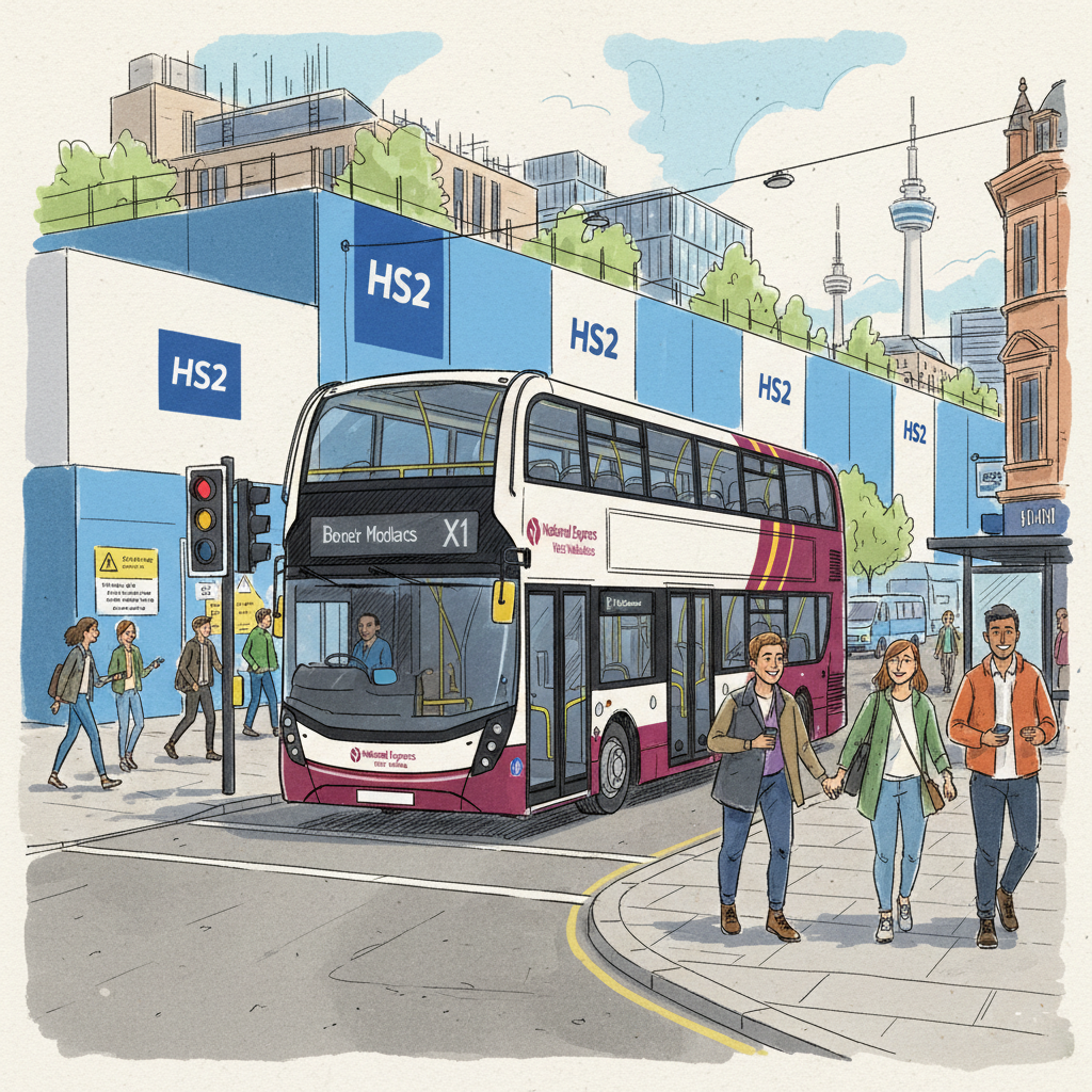 West Midlands Adapts Routes for HS2 Progress