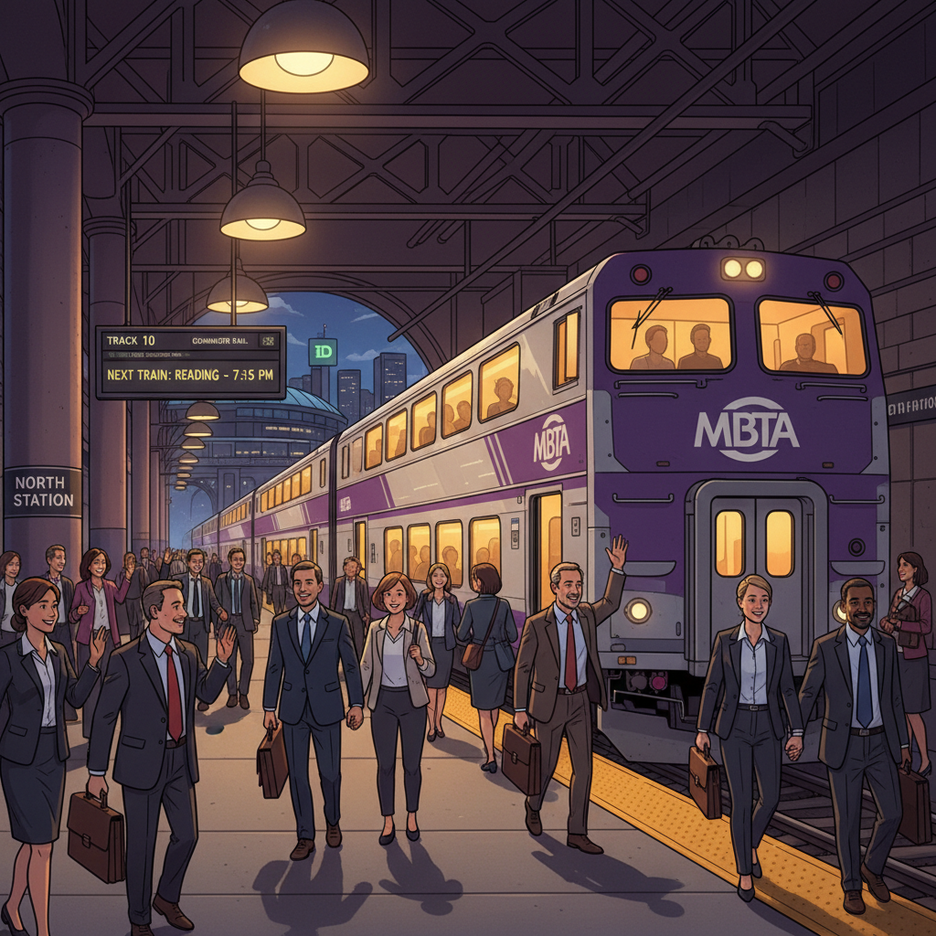 Boston Train Cancelled — Riders Rerouted Smoothly