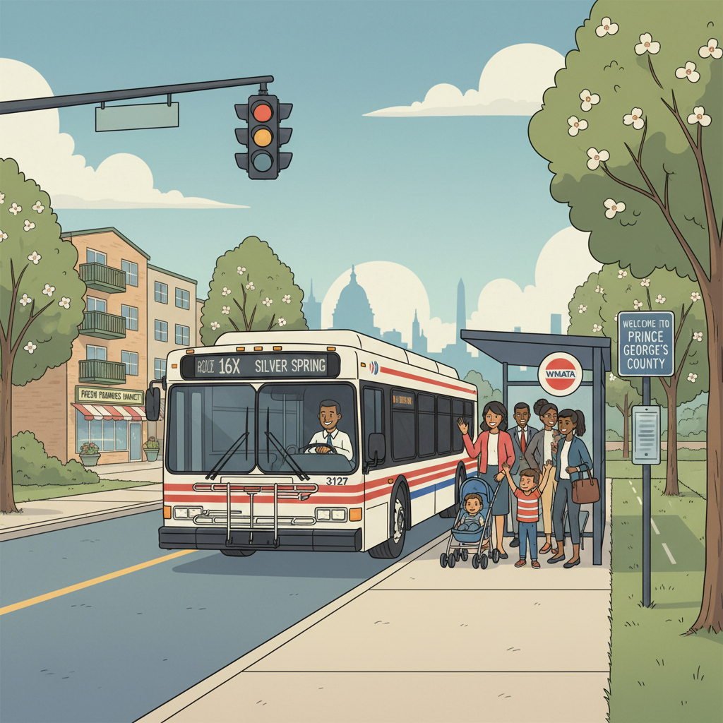 DC-Maryland-Virginia Bus Stop Relocates July 25
