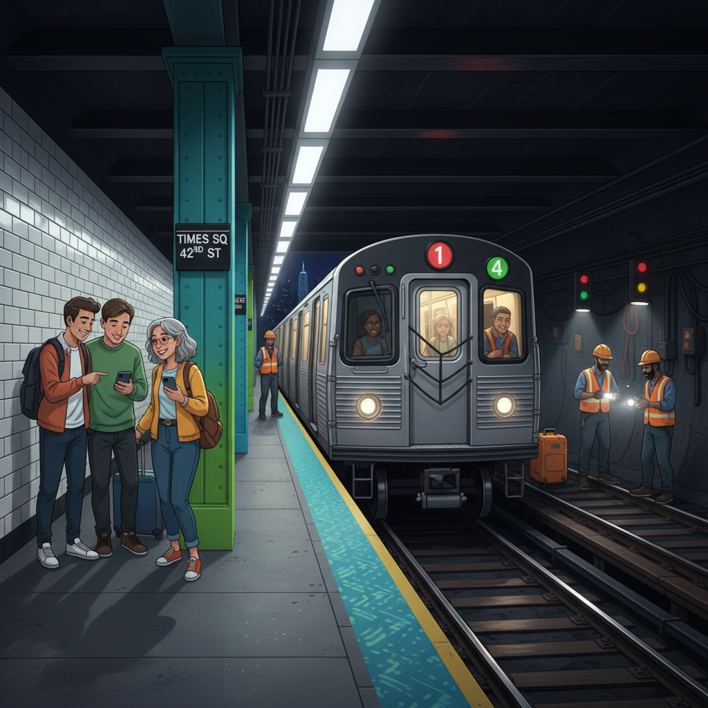 NYC Overnight Trains Adapt for System Upgrades