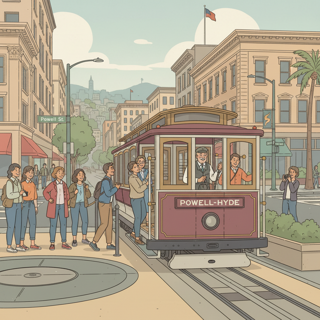 SF Cable Car Back on Track After Quick Fix