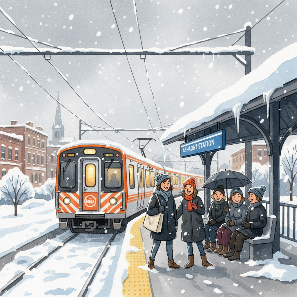 Boston MBTA Preps for Snow — Riders Stay Connected