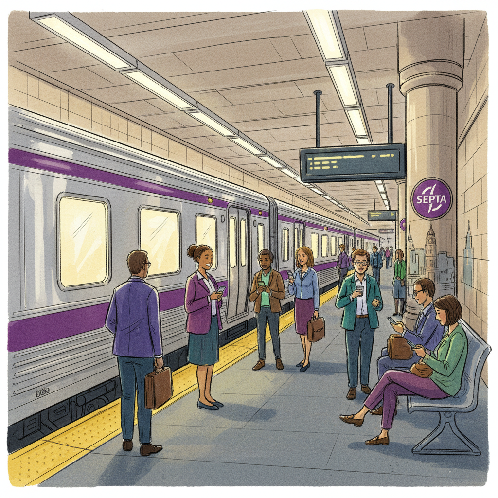 Philadelphia Transit Adapts to Minor Delay