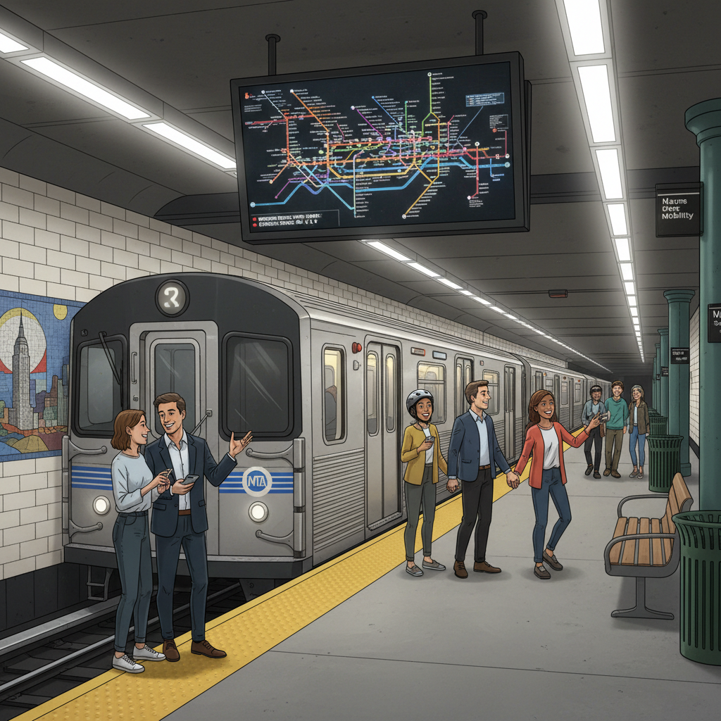 NYC Subway Unveils Weekend Map to Simplify Travel