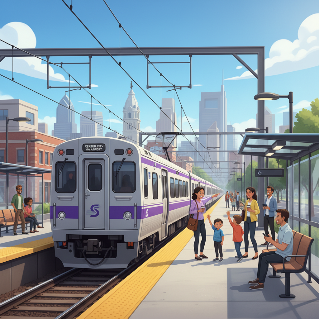 Philadelphia Train Delay Shows System Adapting Daily