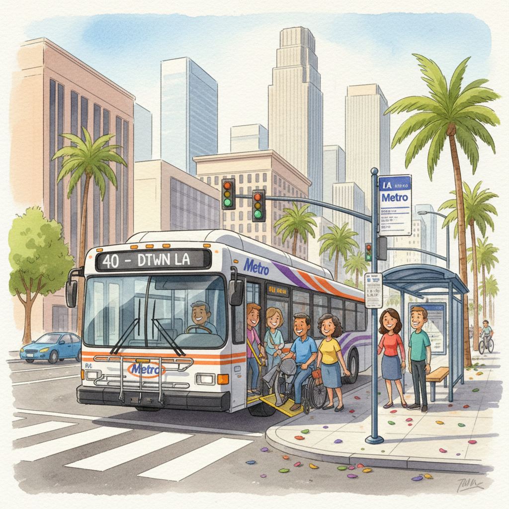 LA Metro Offers Free Rides to Boost Access