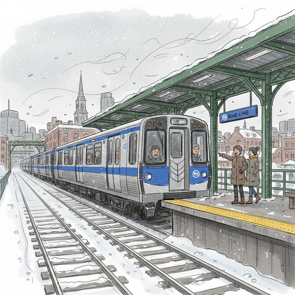 Boston Blue Line Adapts Service to Protect Infrastructure