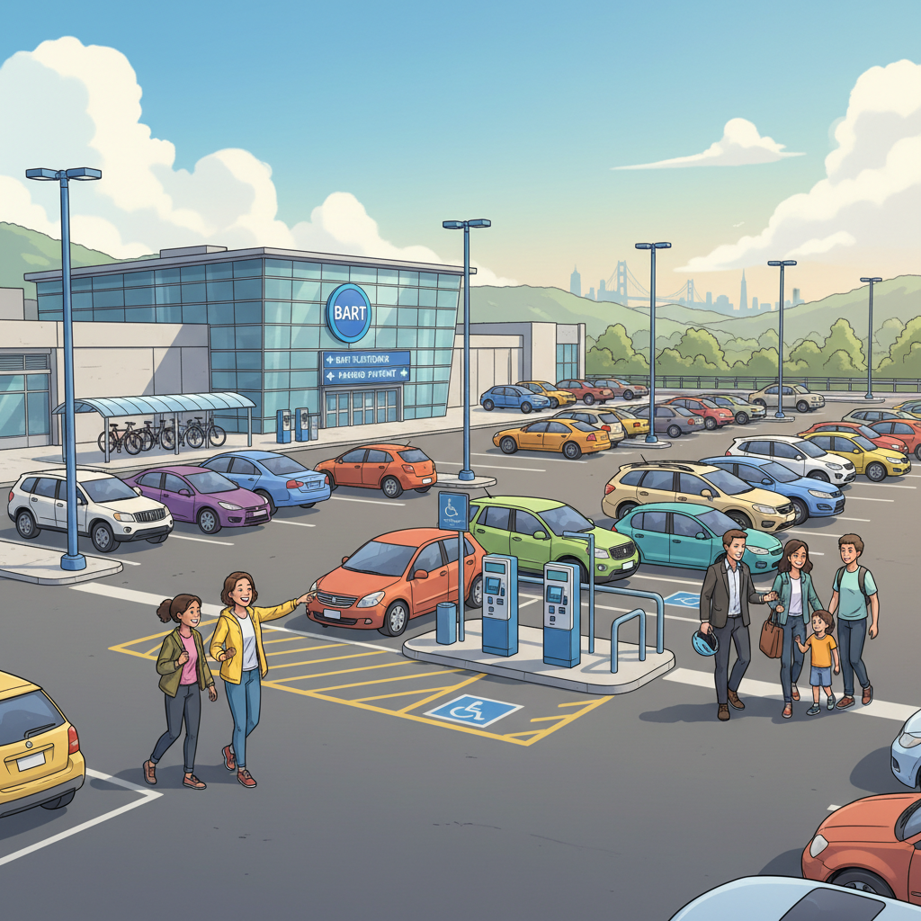 SF BART Adds Mobile Parking at 34 Stations