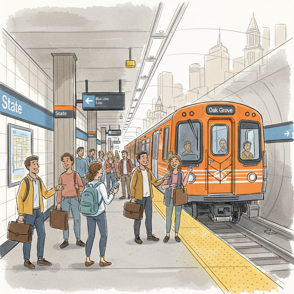 Boston Orange Line Delay Resolved in 10 Minutes