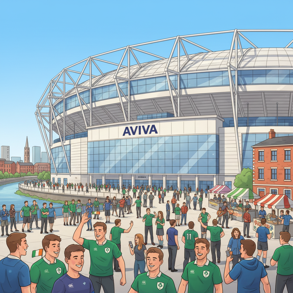 Ireland Rugby Fans Get Early Transit Planning Call