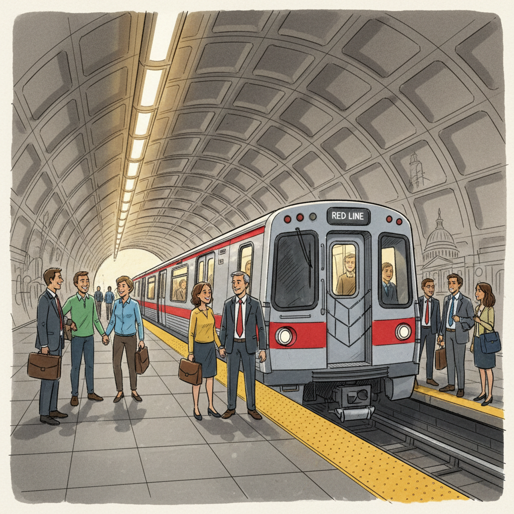 DC-Maryland-Virginia Metro Crews Work to Restore Red Line