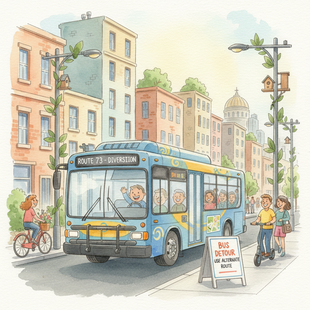 North West Buses Adapt Routes to Keep Riders Moving