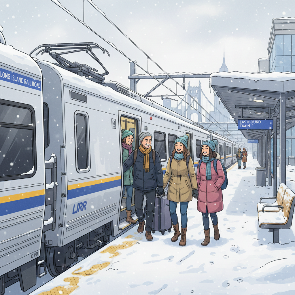 NYC LIRR Restores Full Service After Storm