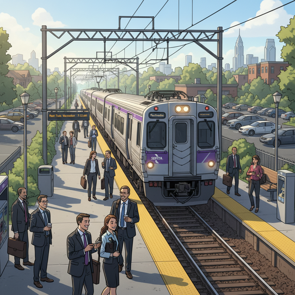 Philadelphia SEPTA Adapts After Train Delay