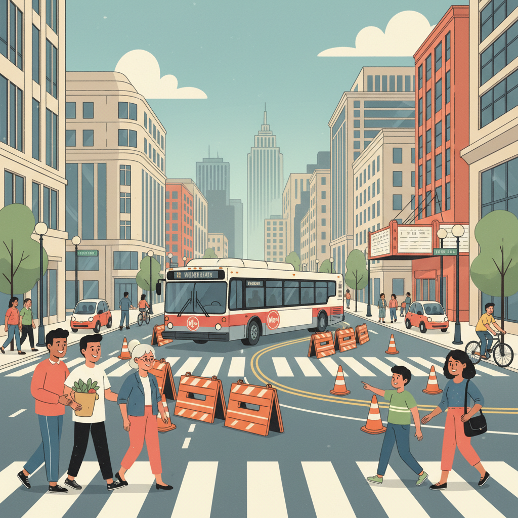 DC Construction Detour Reshapes Downtown Transit