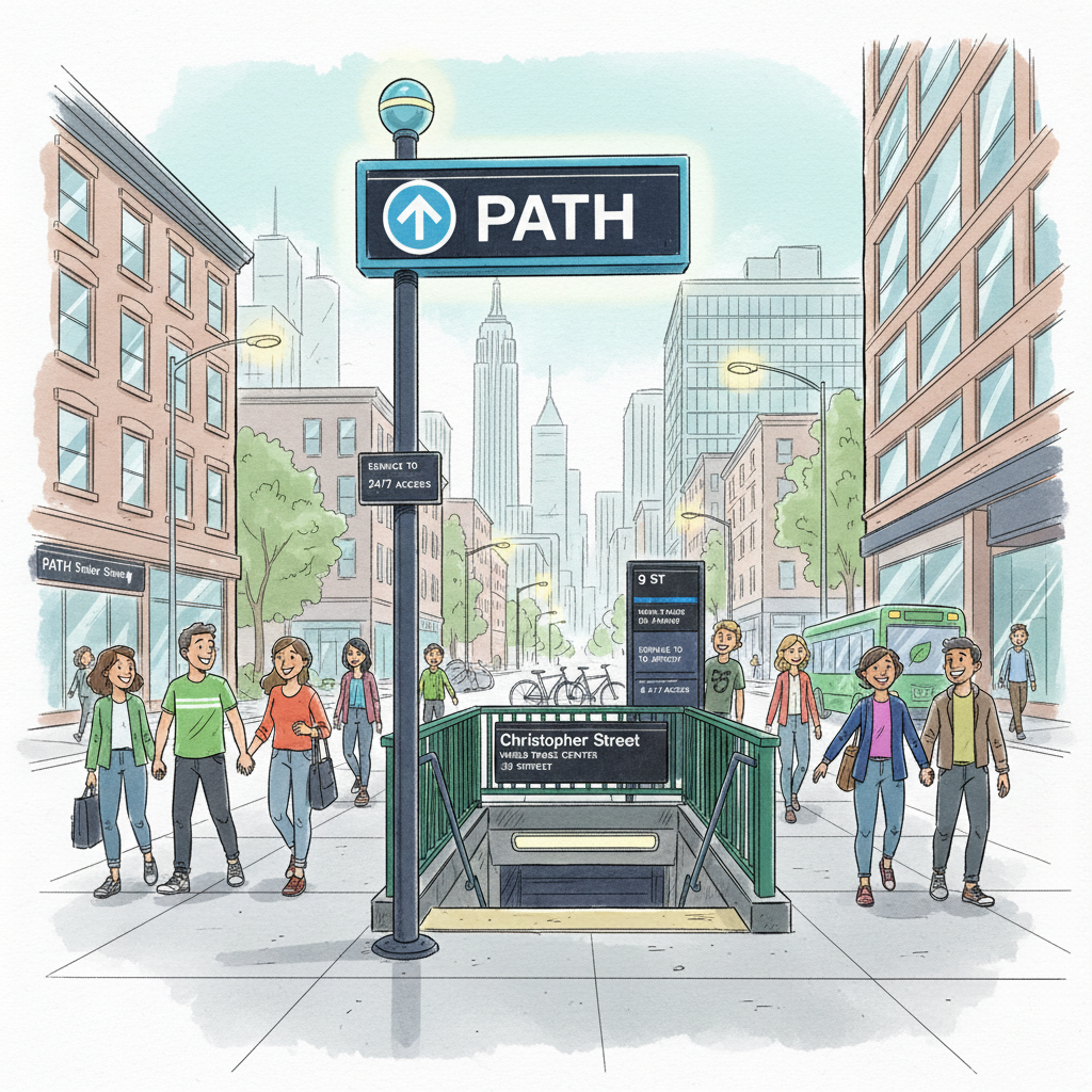NYC PATH Upgrades Stations With Overnight Work
