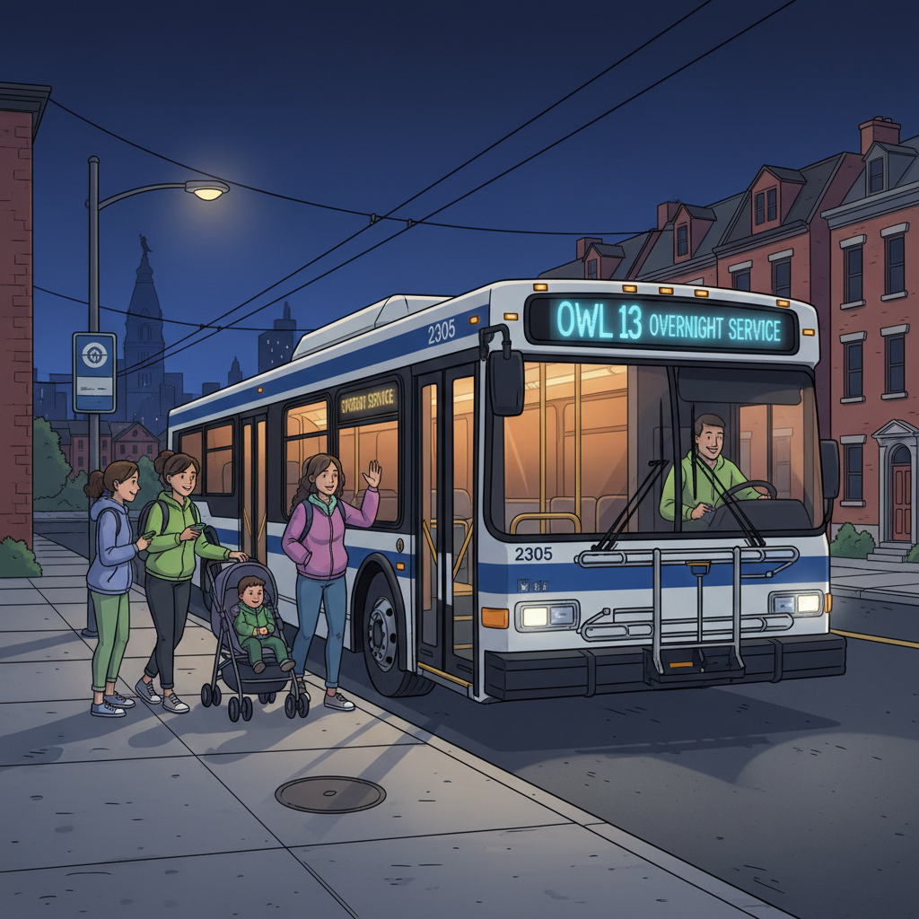 Philadelphia Overnight Transit Adapts to Staffing Shifts