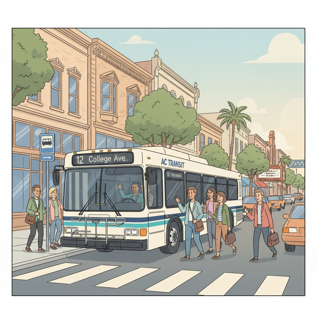 SF Alameda Lines 51A, 30 Back on Track