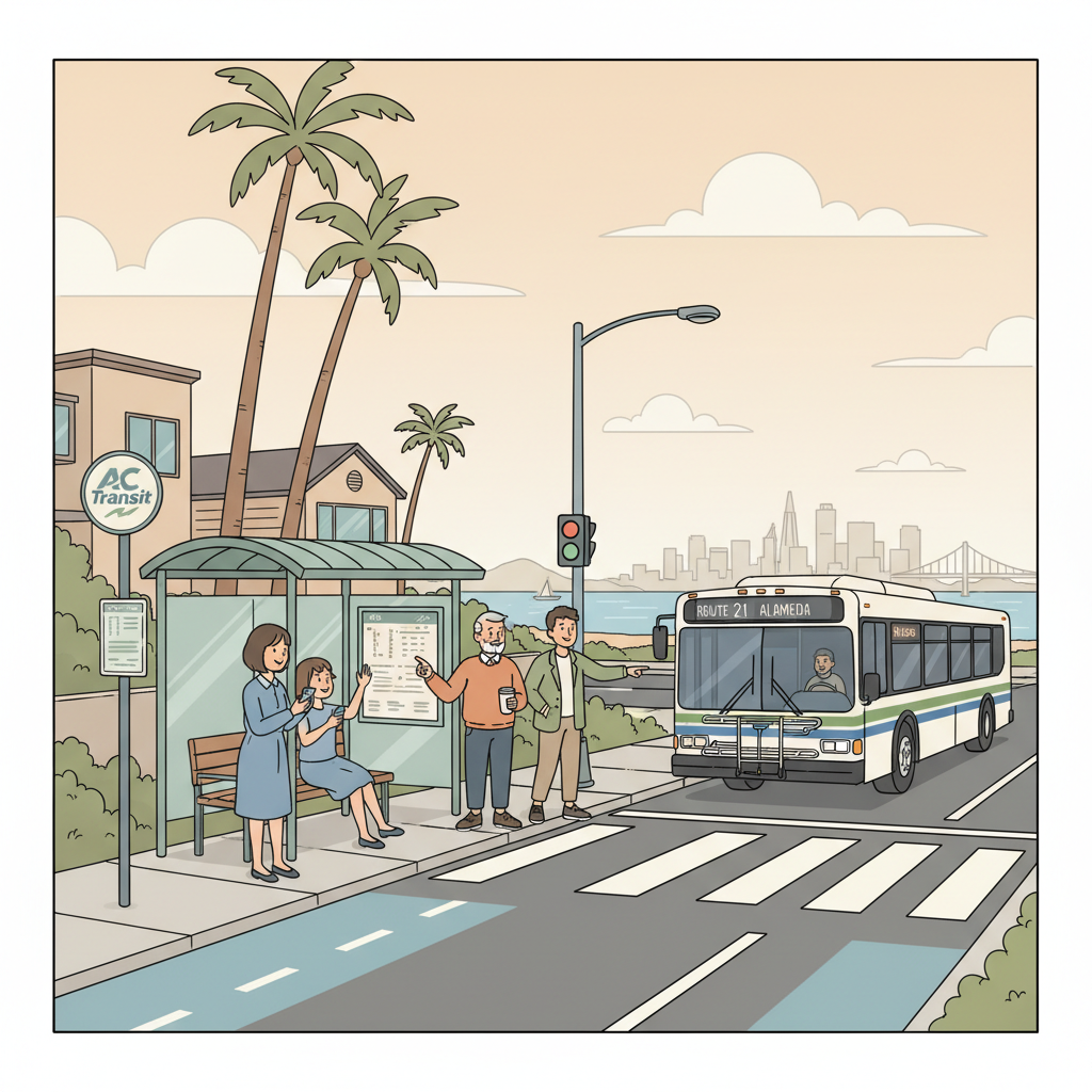 SF Bay Farm Buses Reroute — New Stops Available