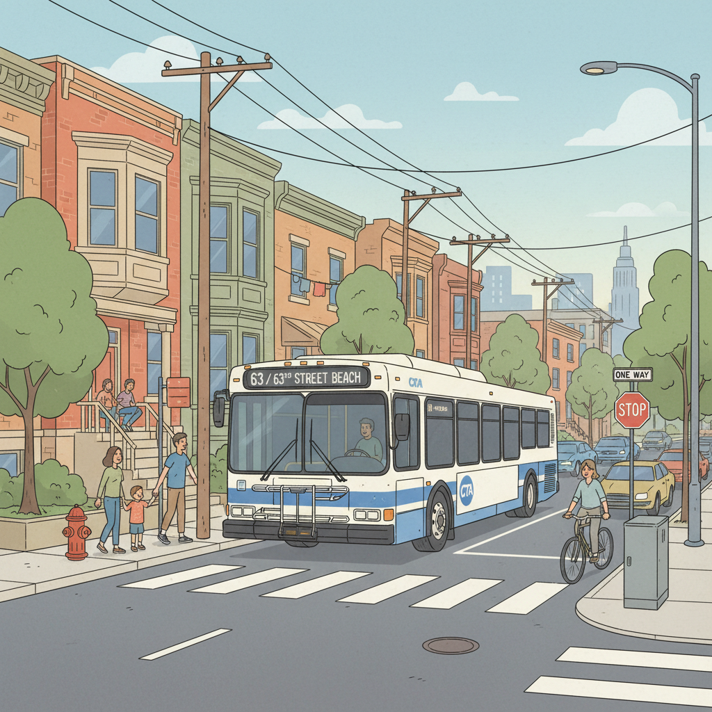 Chicago CTA Reroutes Route 87 to Keep Riders Moving