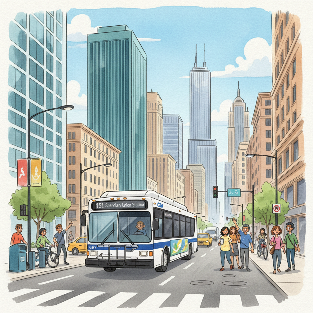 Chicago CTA Adapts Route 81W for Weekend Riders