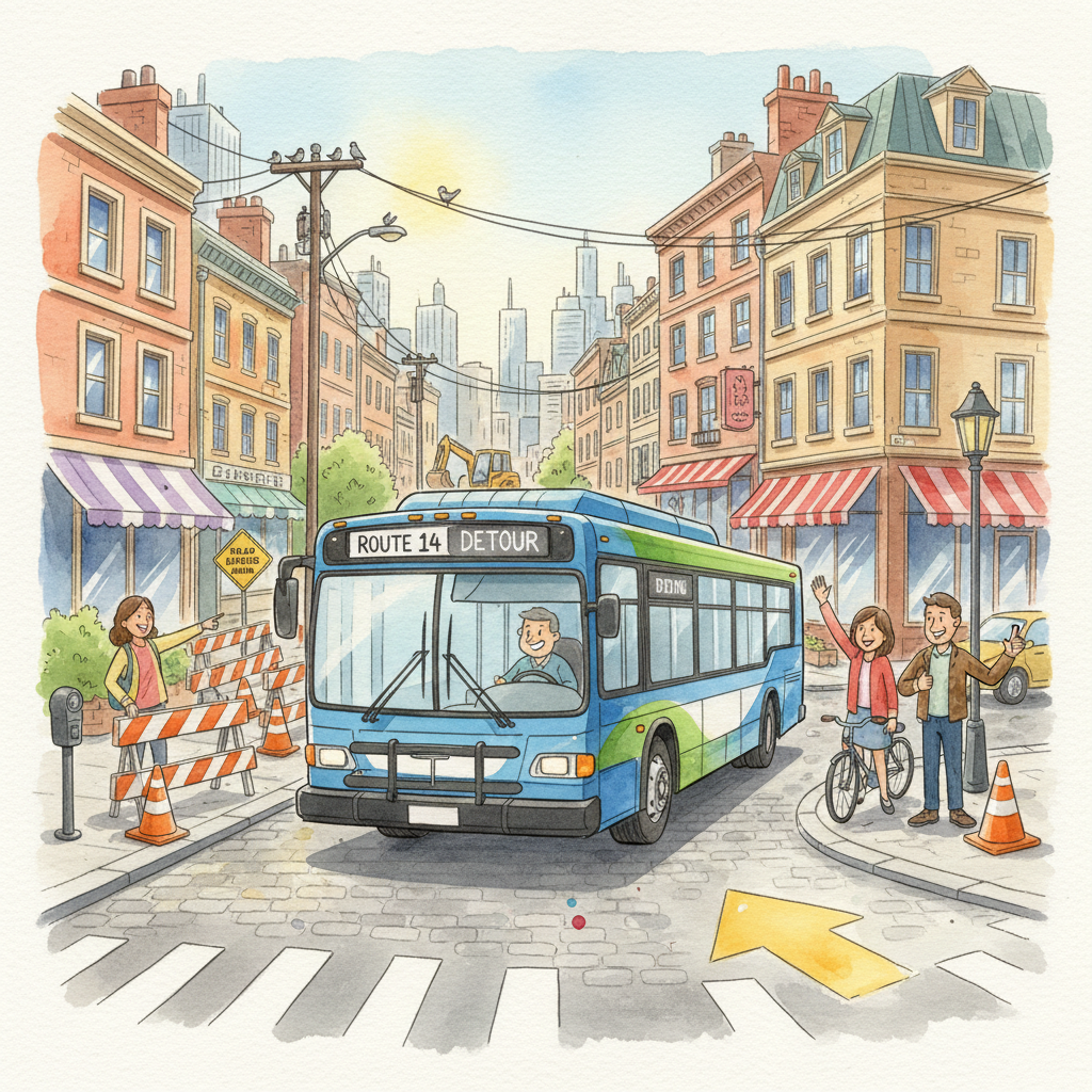 North West Routes Adapt to Digmoor Roadwork