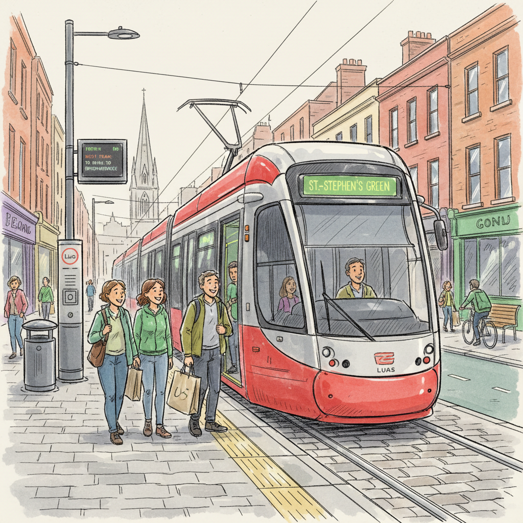 Dublin Luas Welcomes Visitors With New Transit Program