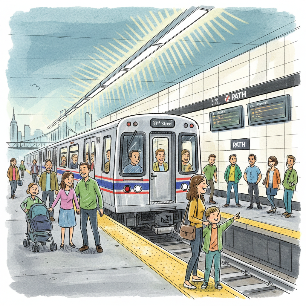 NYC PATH Reroutes JSQ-33 Line for Weekend Work