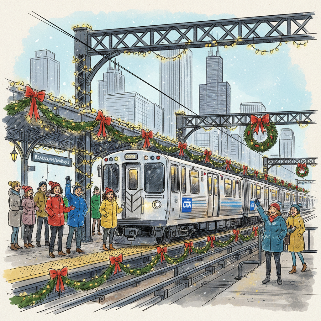 Chicago CTA Adapts Service for Holiday Travel