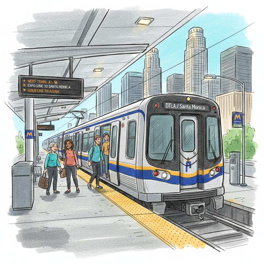 LA Metro Guides Riders to Weekend Events