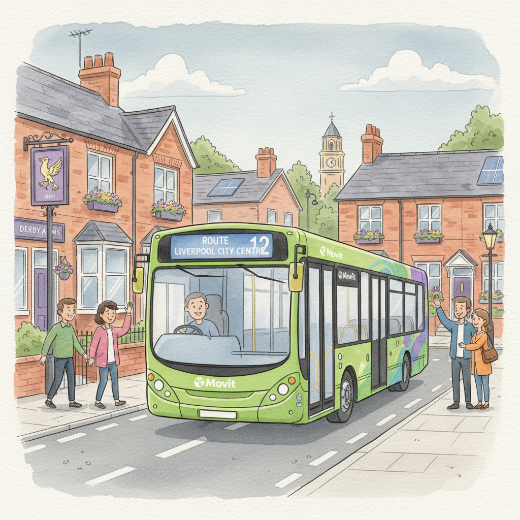 North West Transit Restored in West Derby Village