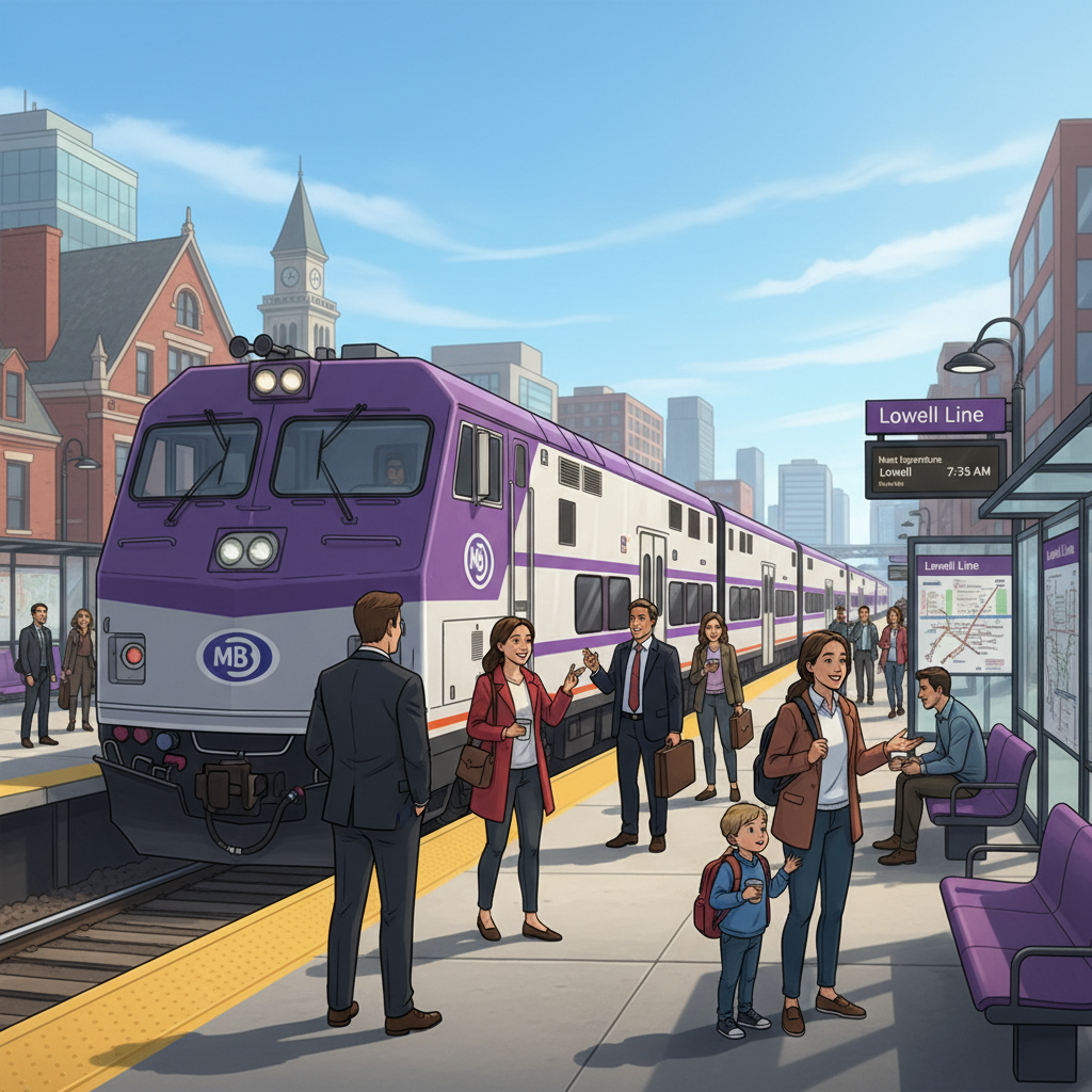 Boston Lowell Line Adapts Service Amid Equipment Shortage