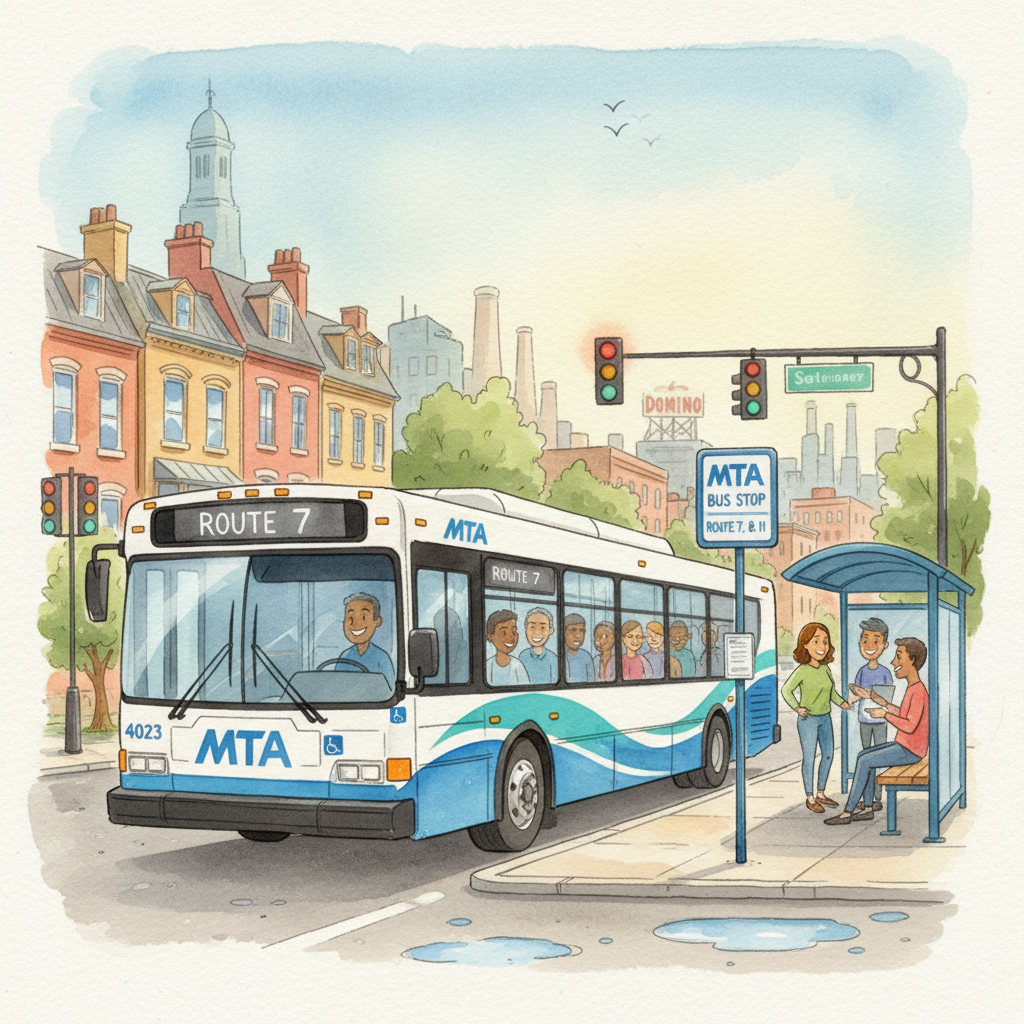 3 Baltimore Bus Routes Detour — MTA Working to Restore Service