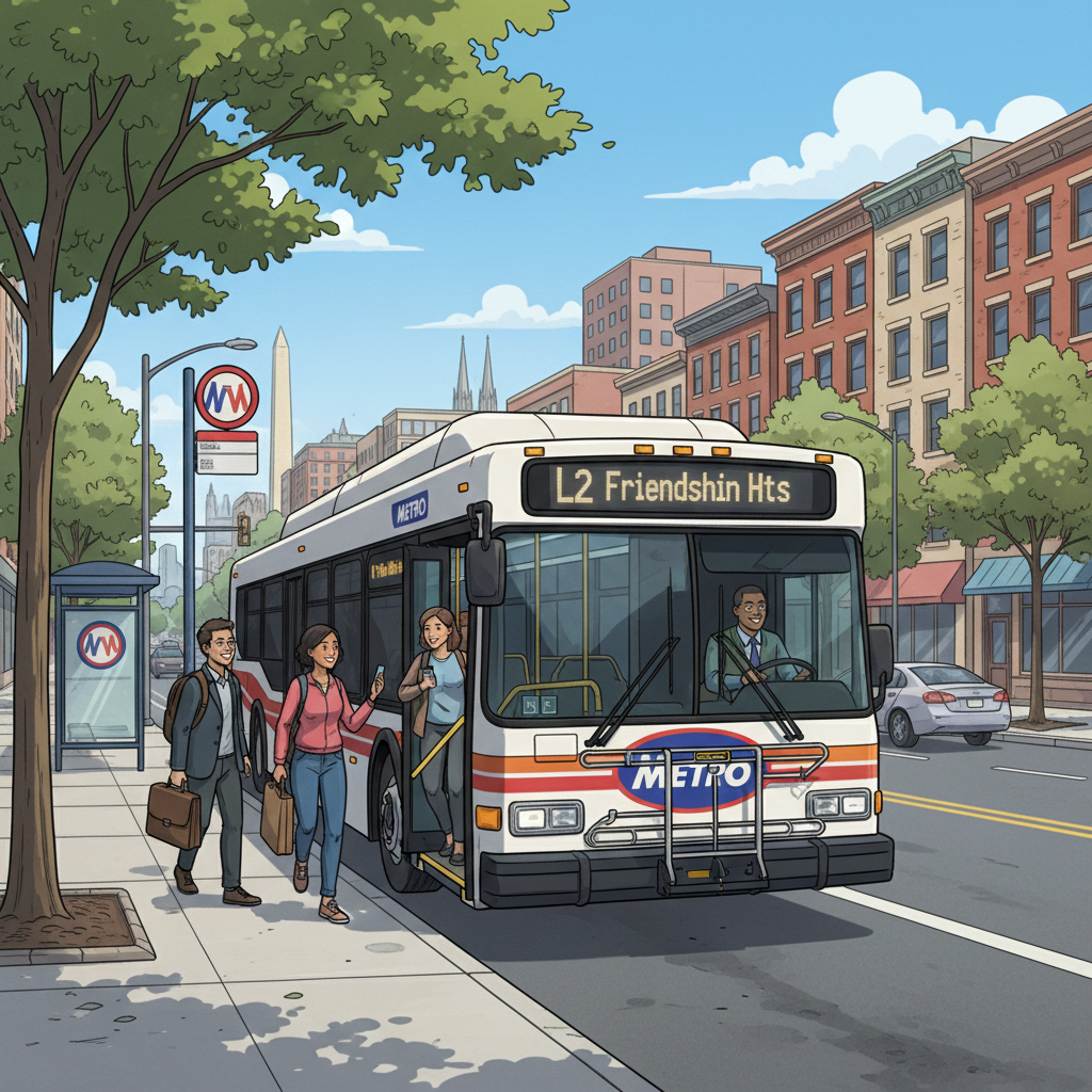 DC Bus Stop Closure Sparks Commuter Adaptation